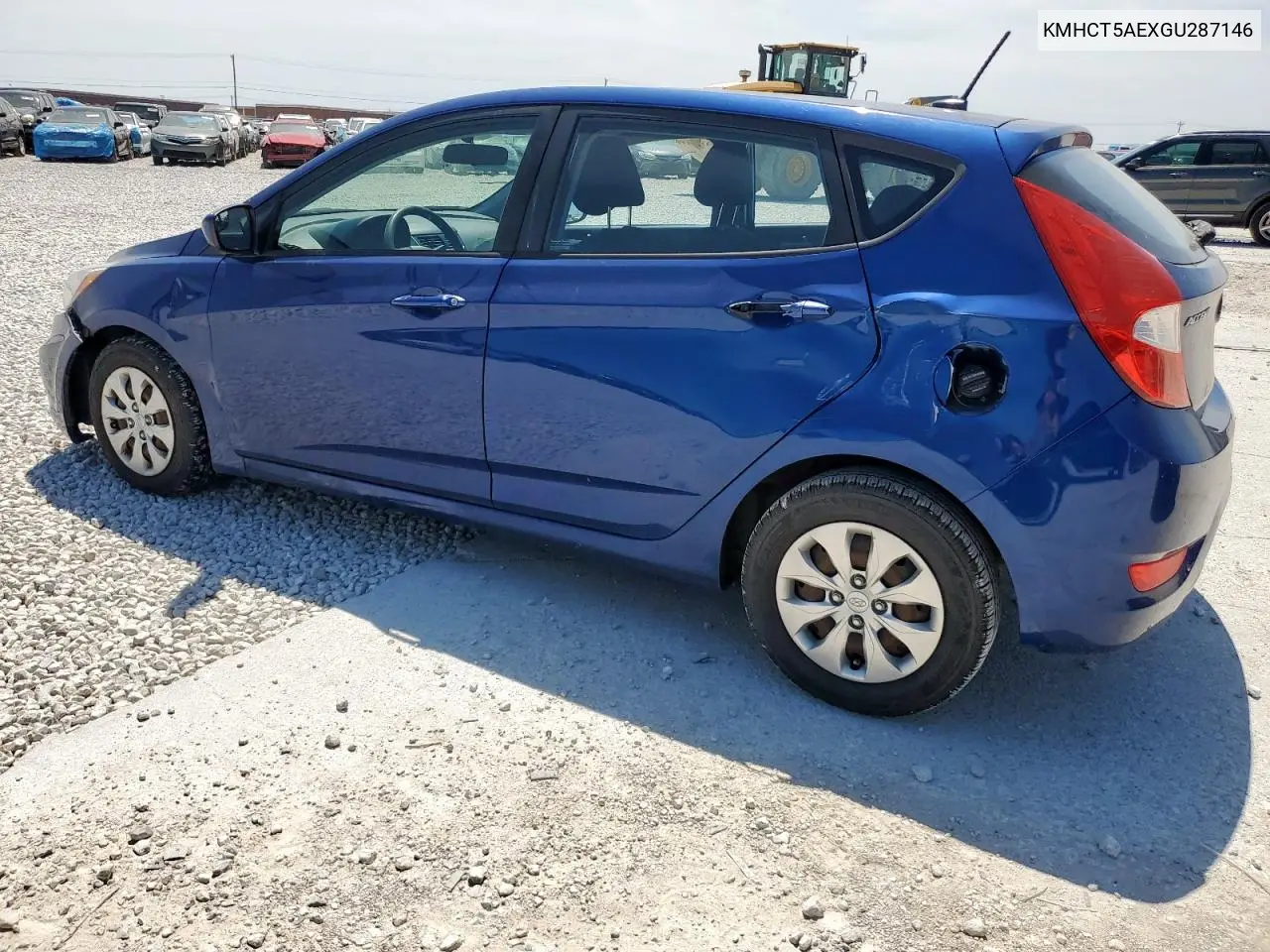 2016 Hyundai Accent Se VIN: KMHCT5AEXGU287146 Lot: 56567535