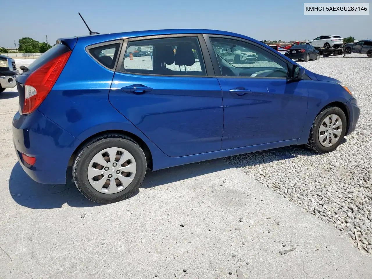2016 Hyundai Accent Se VIN: KMHCT5AEXGU287146 Lot: 56567535