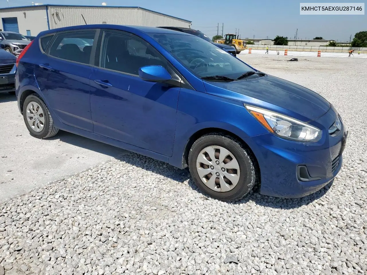 2016 Hyundai Accent Se VIN: KMHCT5AEXGU287146 Lot: 56567535