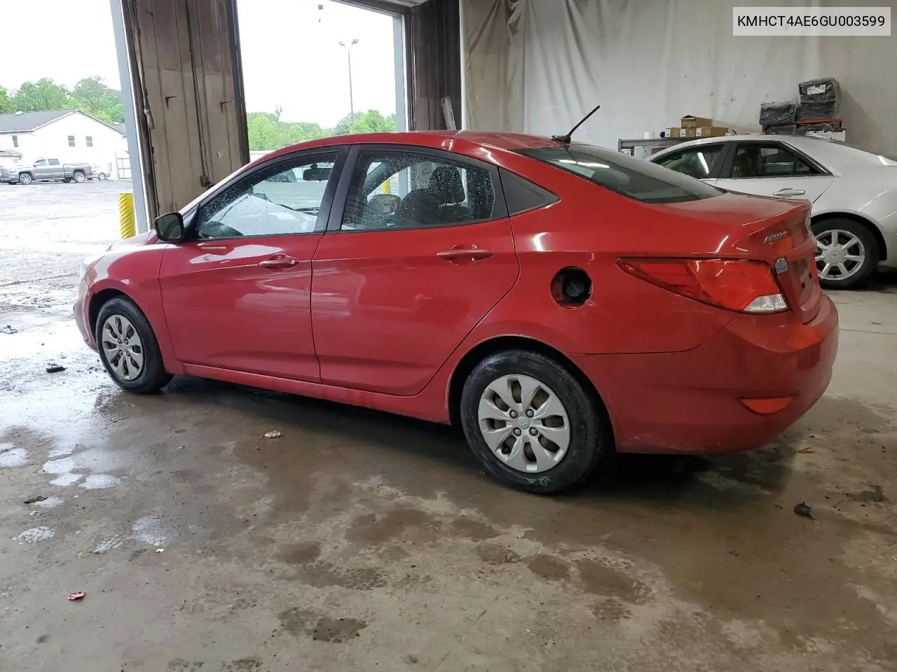 2016 Hyundai Accent Se VIN: KMHCT4AE6GU003599 Lot: 56666705