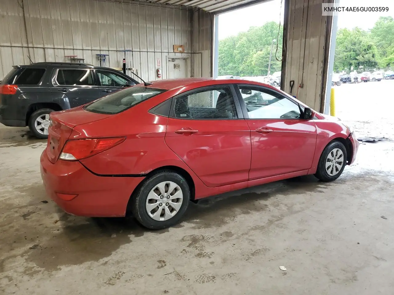2016 Hyundai Accent Se VIN: KMHCT4AE6GU003599 Lot: 56666705