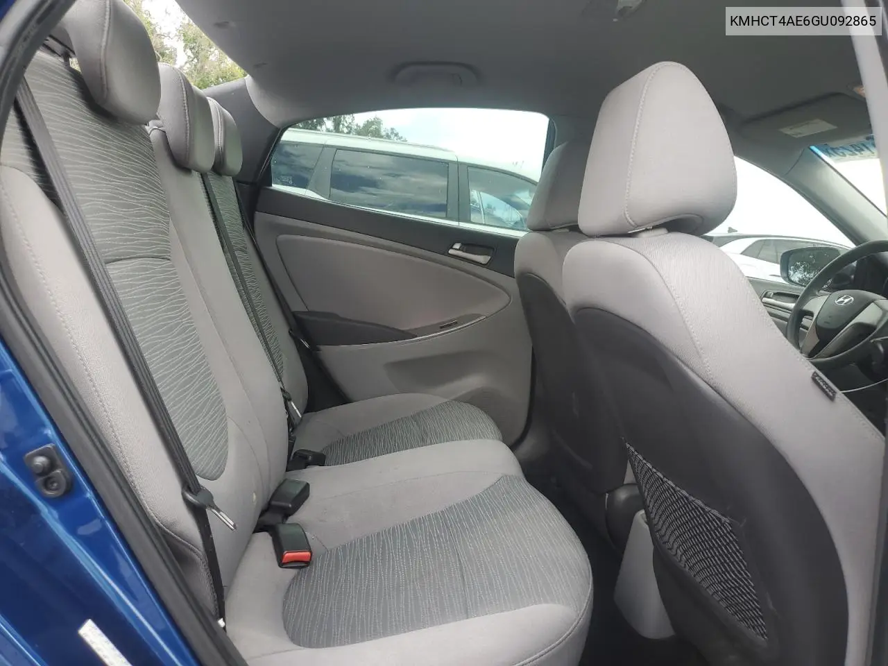 2016 Hyundai Accent Se VIN: KMHCT4AE6GU092865 Lot: 56961425