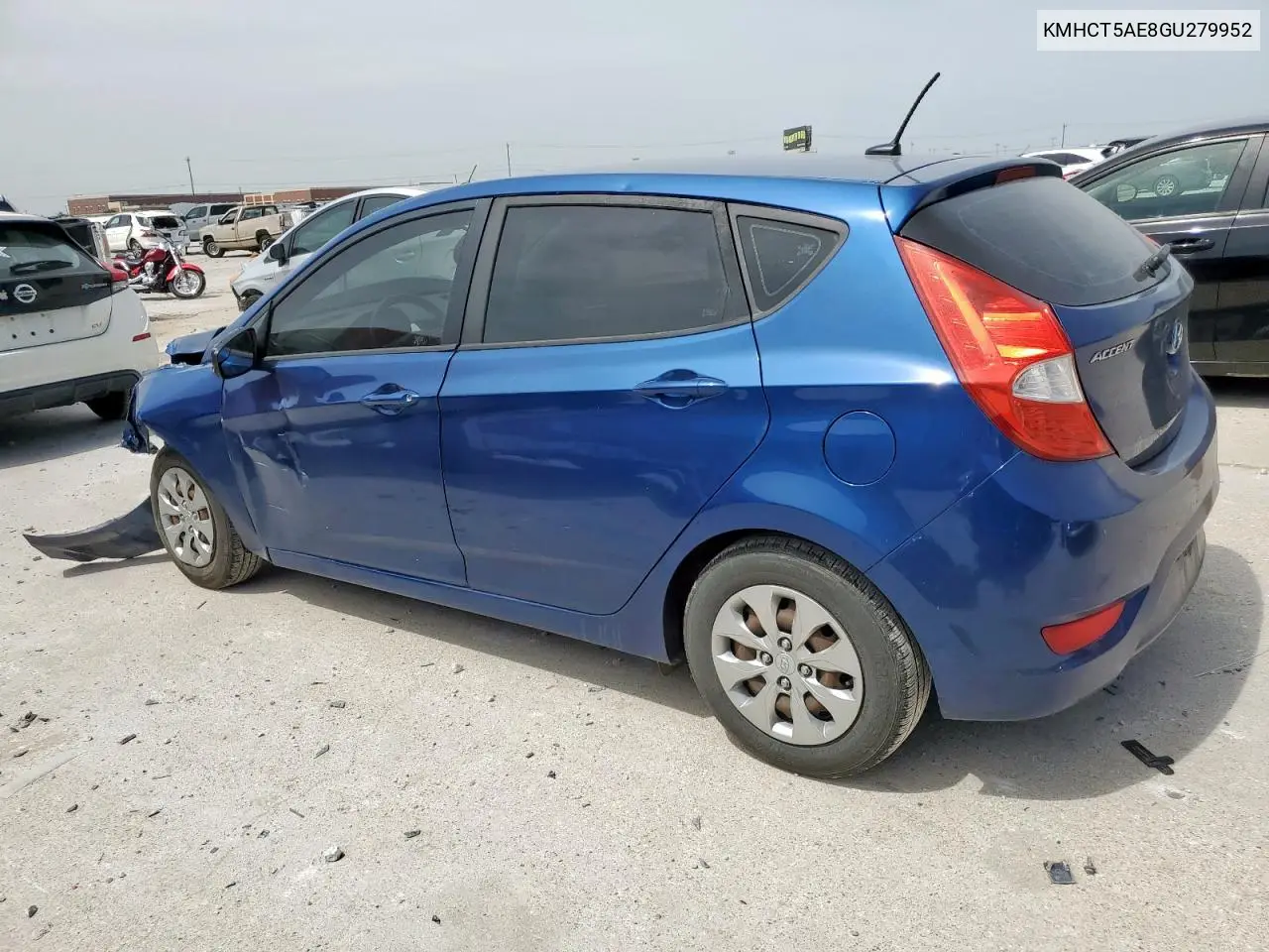 2016 Hyundai Accent Se VIN: KMHCT5AE8GU279952 Lot: 57073575