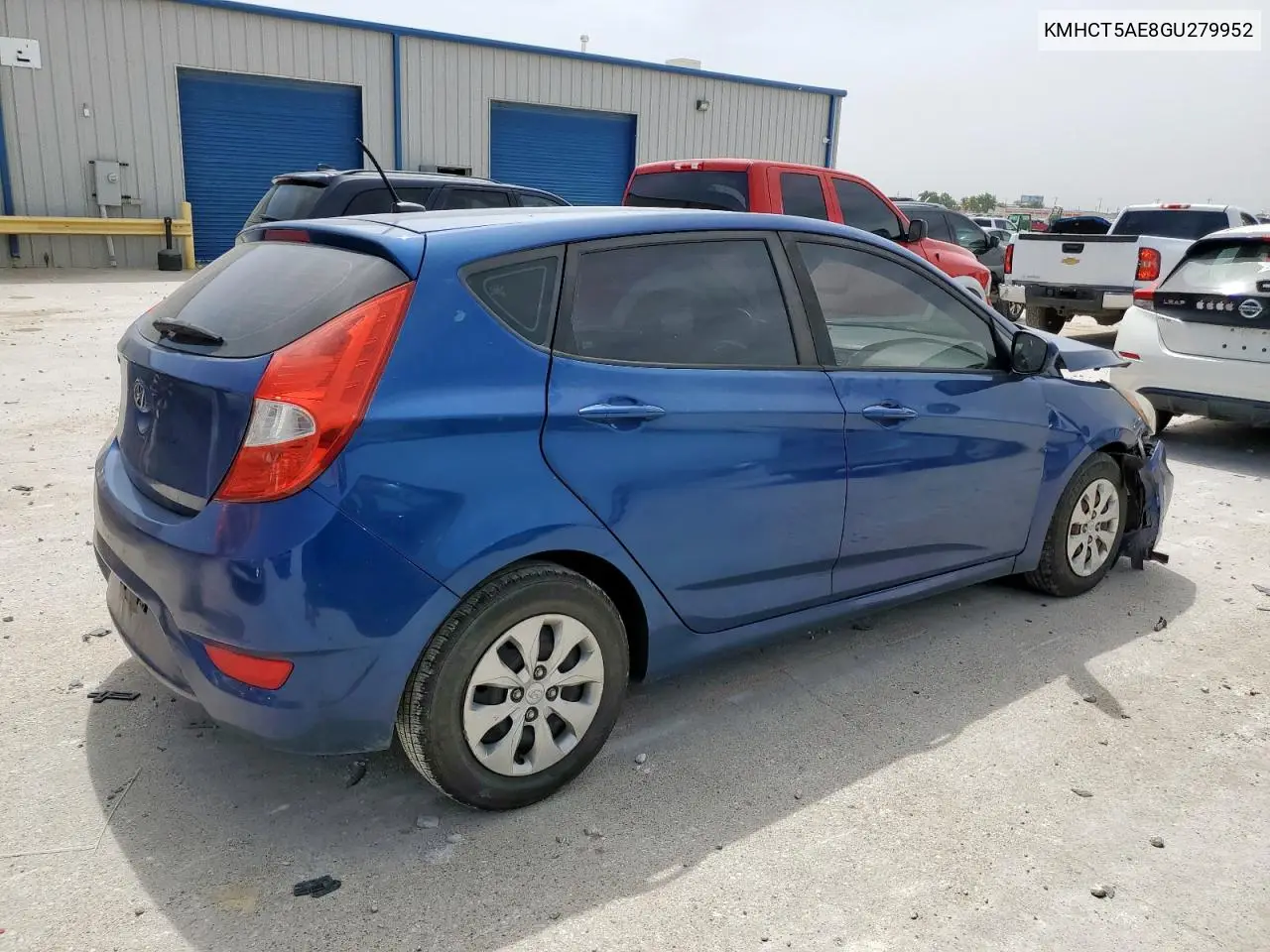 2016 Hyundai Accent Se VIN: KMHCT5AE8GU279952 Lot: 57073575