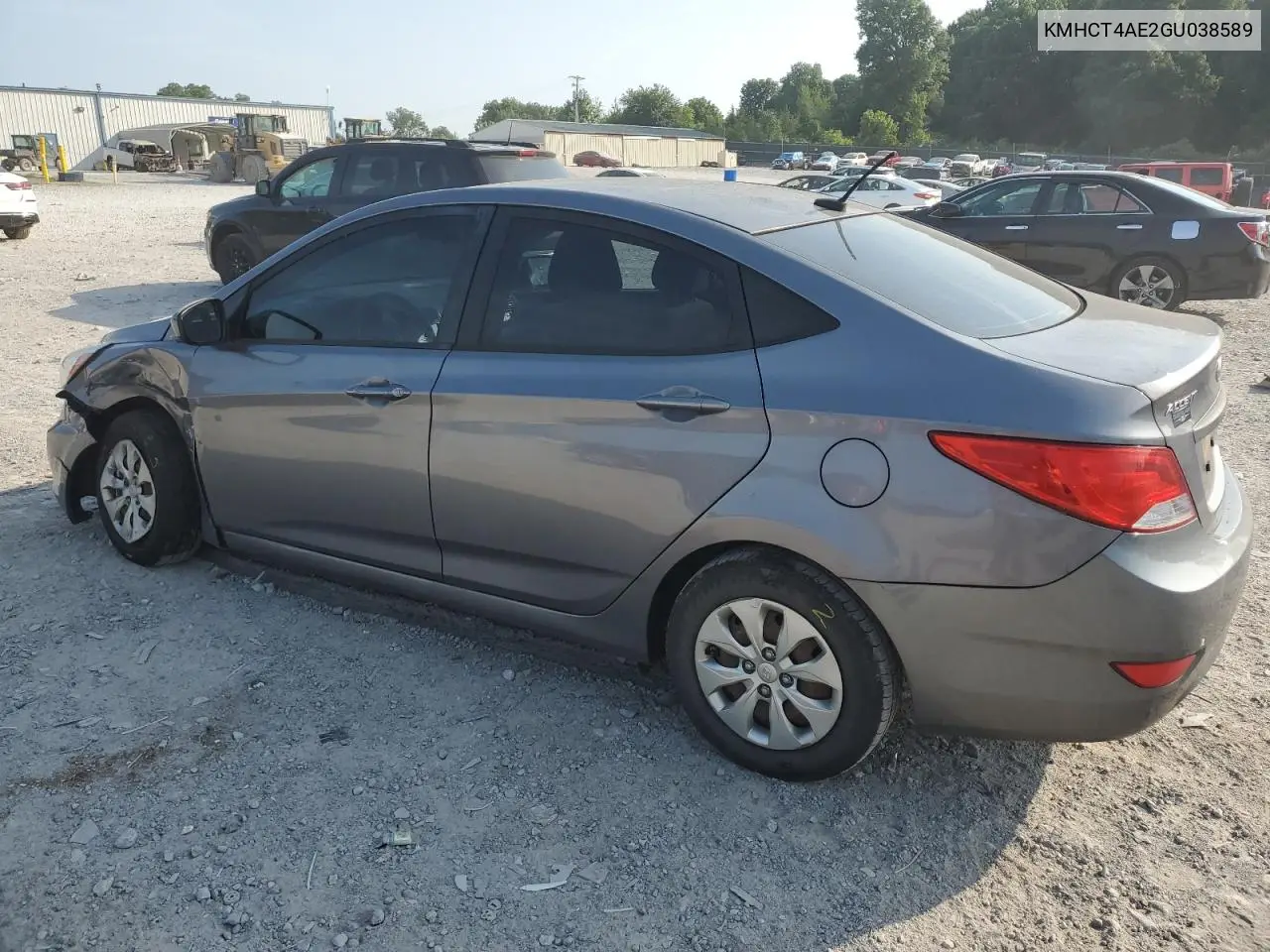 2016 Hyundai Accent Se VIN: KMHCT4AE2GU038589 Lot: 62138685