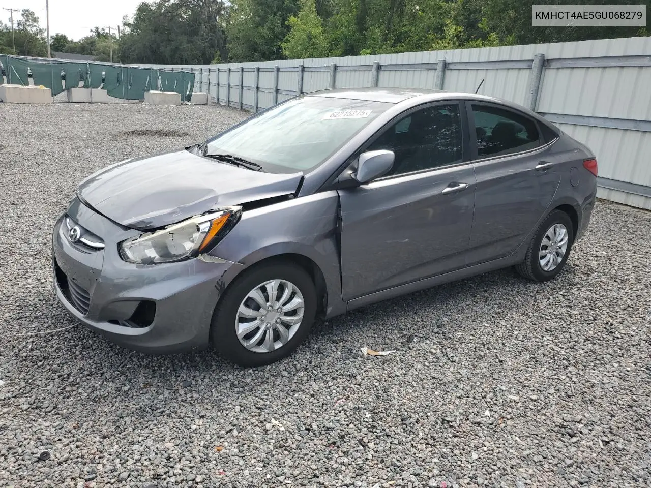 2016 Hyundai Accent Se VIN: KMHCT4AE5GU068279 Lot: 62215275