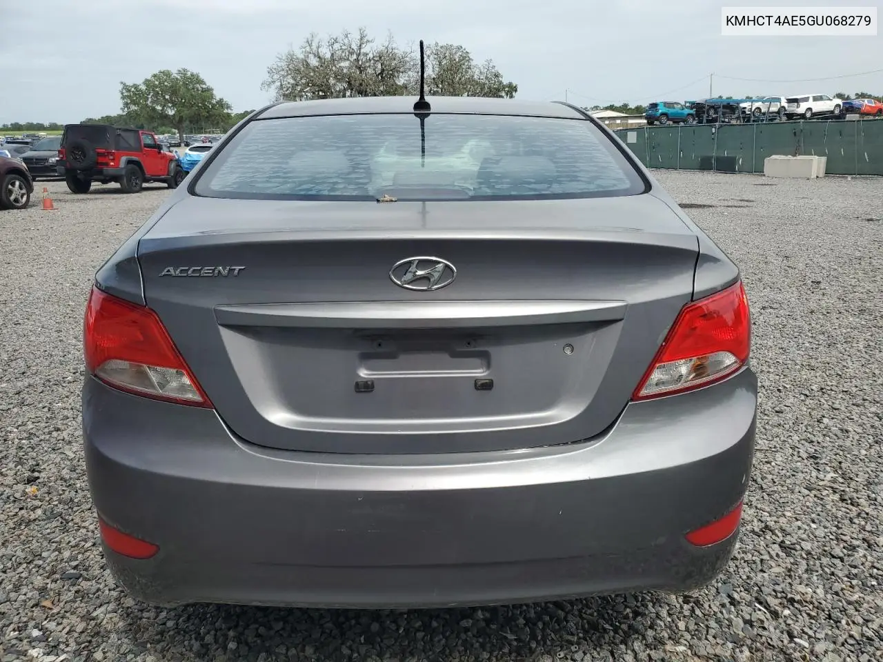 2016 Hyundai Accent Se VIN: KMHCT4AE5GU068279 Lot: 62215275
