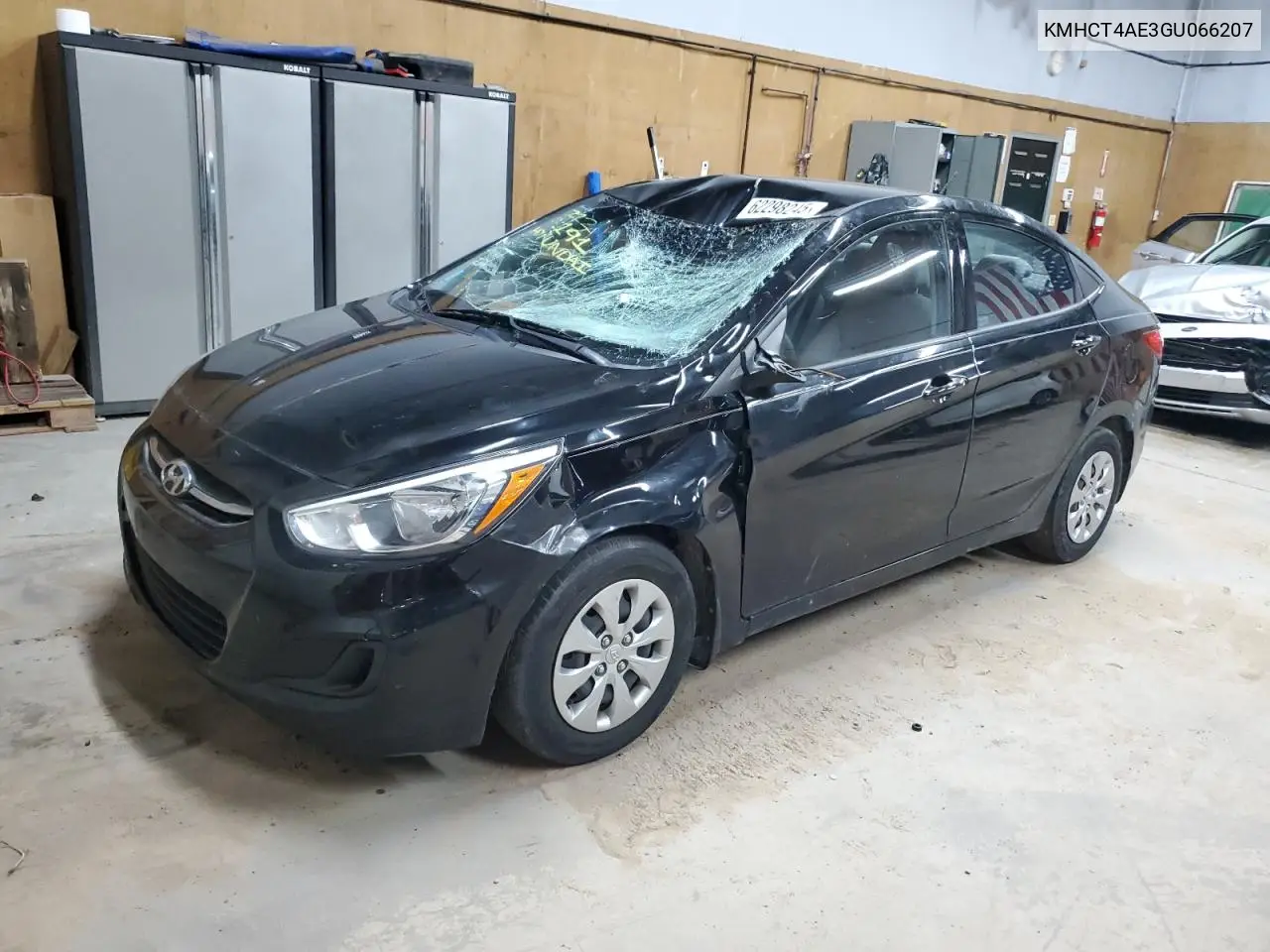 2016 Hyundai Accent Se VIN: KMHCT4AE3GU066207 Lot: 62298245