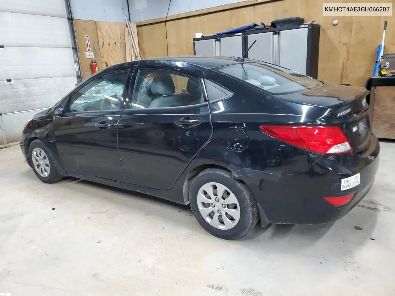 2016 Hyundai Accent Se VIN: KMHCT4AE3GU066207 Lot: 62298245