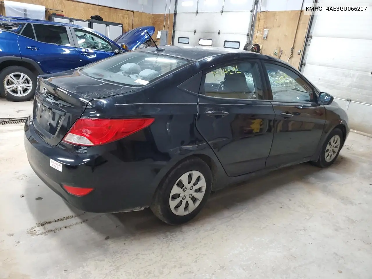 2016 Hyundai Accent Se VIN: KMHCT4AE3GU066207 Lot: 62298245