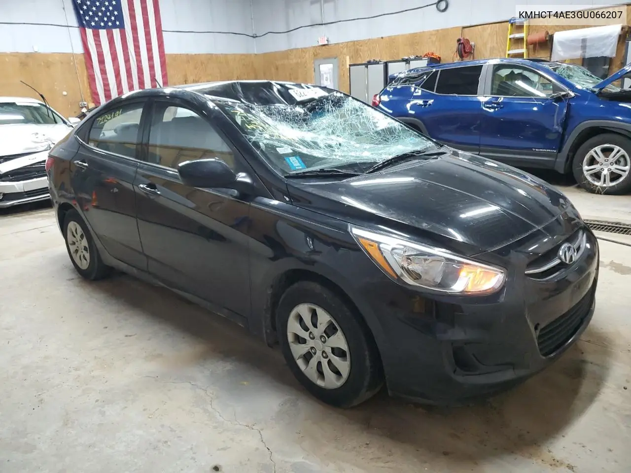 2016 Hyundai Accent Se VIN: KMHCT4AE3GU066207 Lot: 62298245