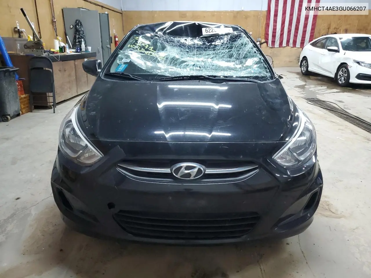 2016 Hyundai Accent Se VIN: KMHCT4AE3GU066207 Lot: 62298245