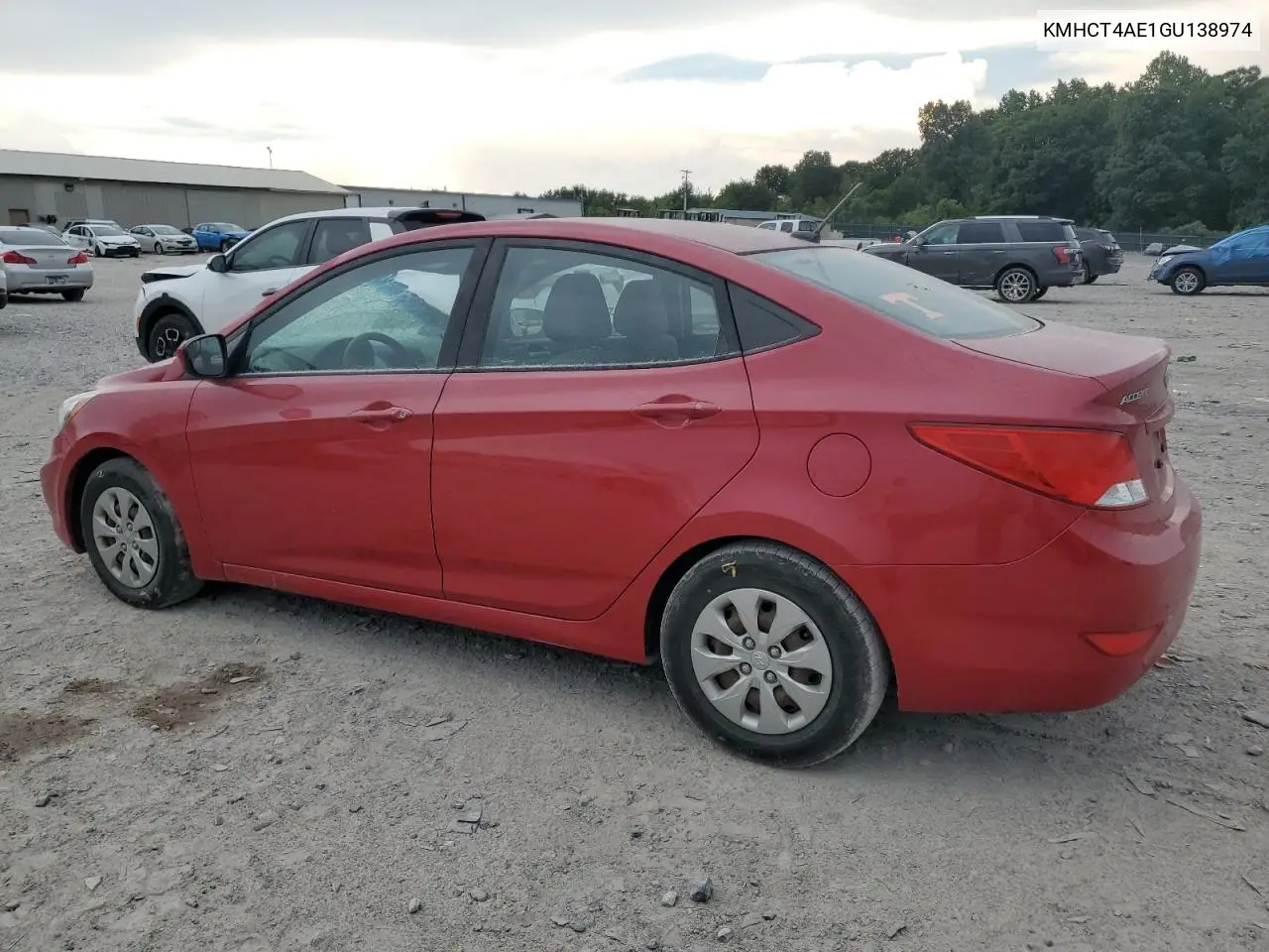 2016 Hyundai Accent Se VIN: KMHCT4AE1GU138974 Lot: 62678775