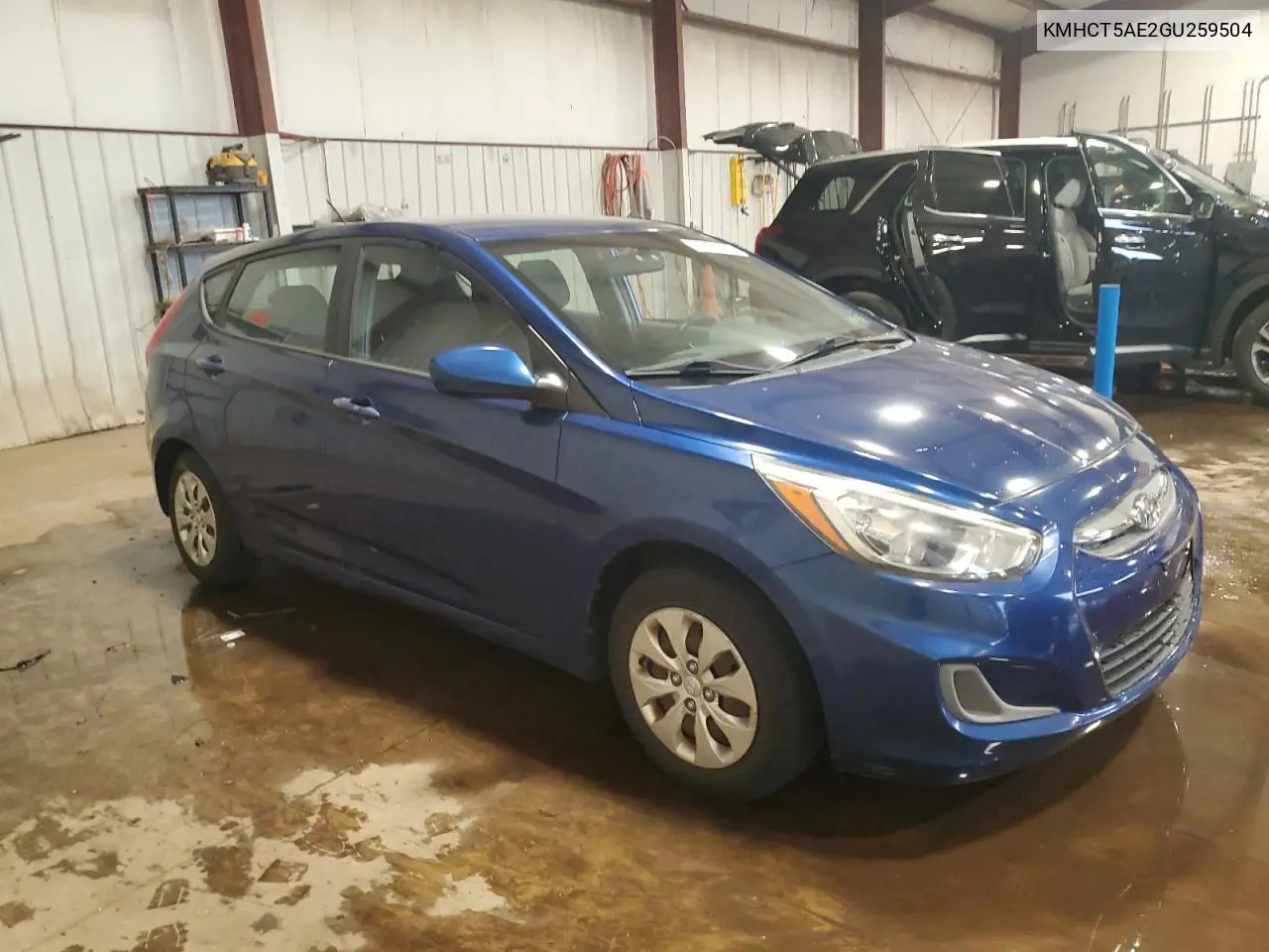 2016 Hyundai Accent Se VIN: KMHCT5AE2GU259504 Lot: 62759585