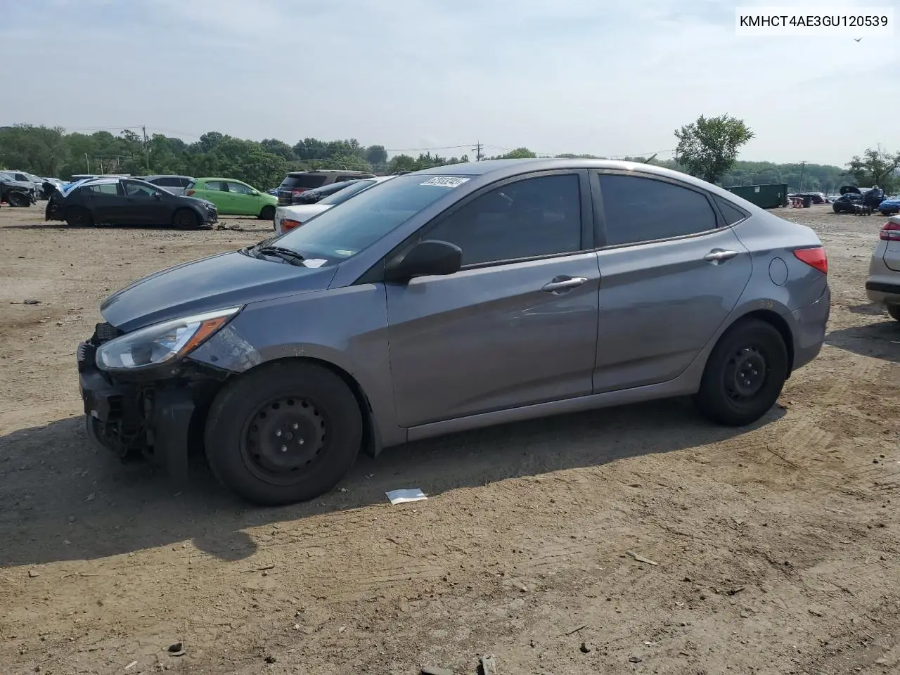 kmhct4ae3gu120539 KMHCT4AE3GU120539 2016 Hyundai Accent Se
