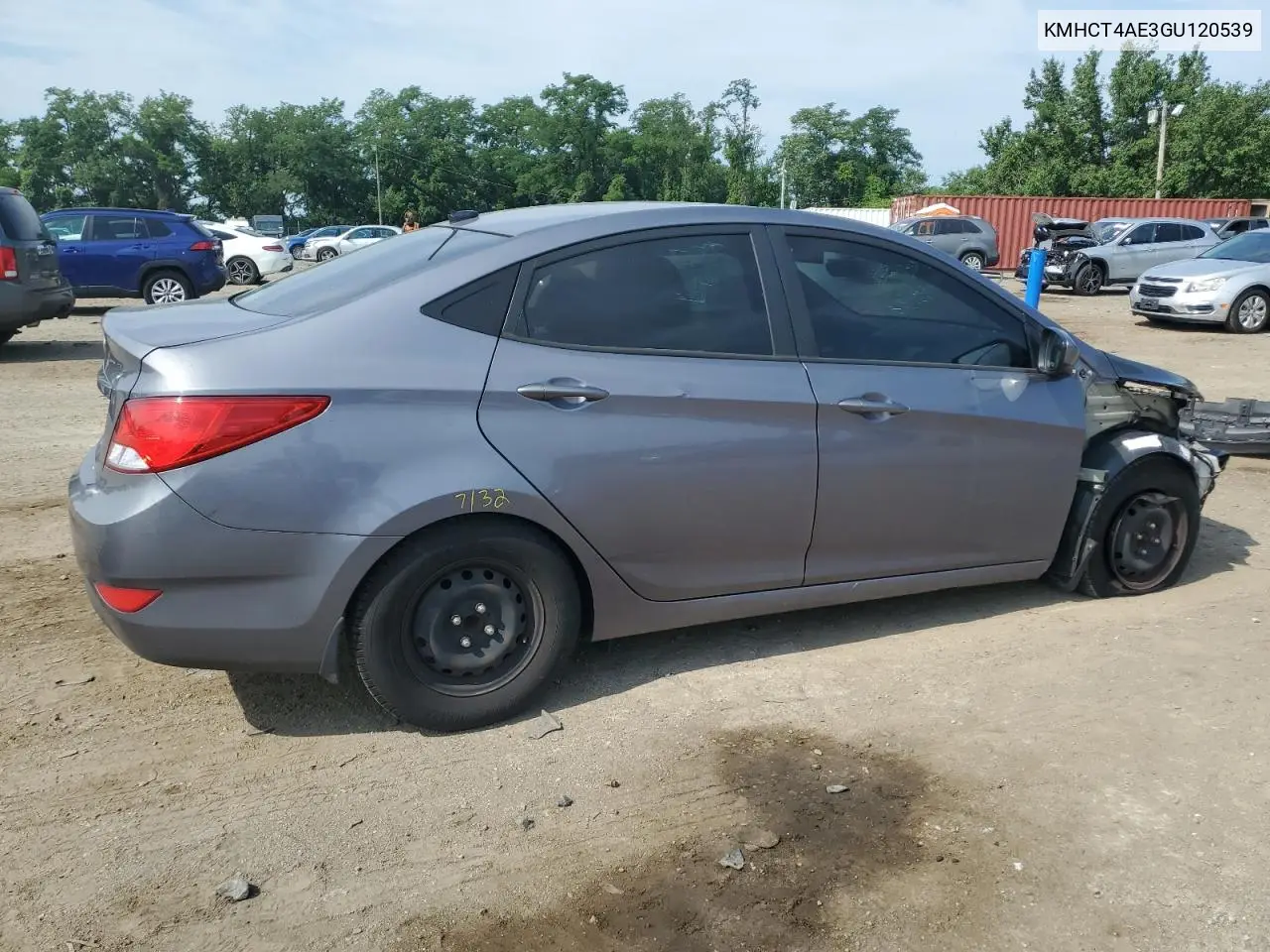 kmhct4ae3gu120539 KMHCT4AE3GU120539 2016 Hyundai Accent Se