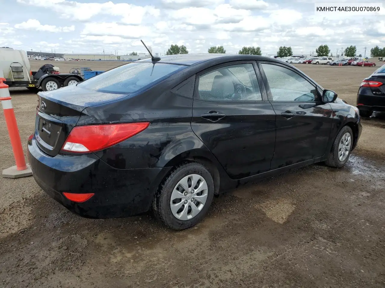 2016 Hyundai Accent Se VIN: KMHCT4AE3GU070869 Lot: 63867935