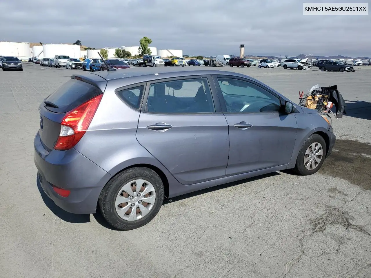 2016 Hyundai Accent Se VIN: KMHCT5AE5GU2601XX Lot: 64618455