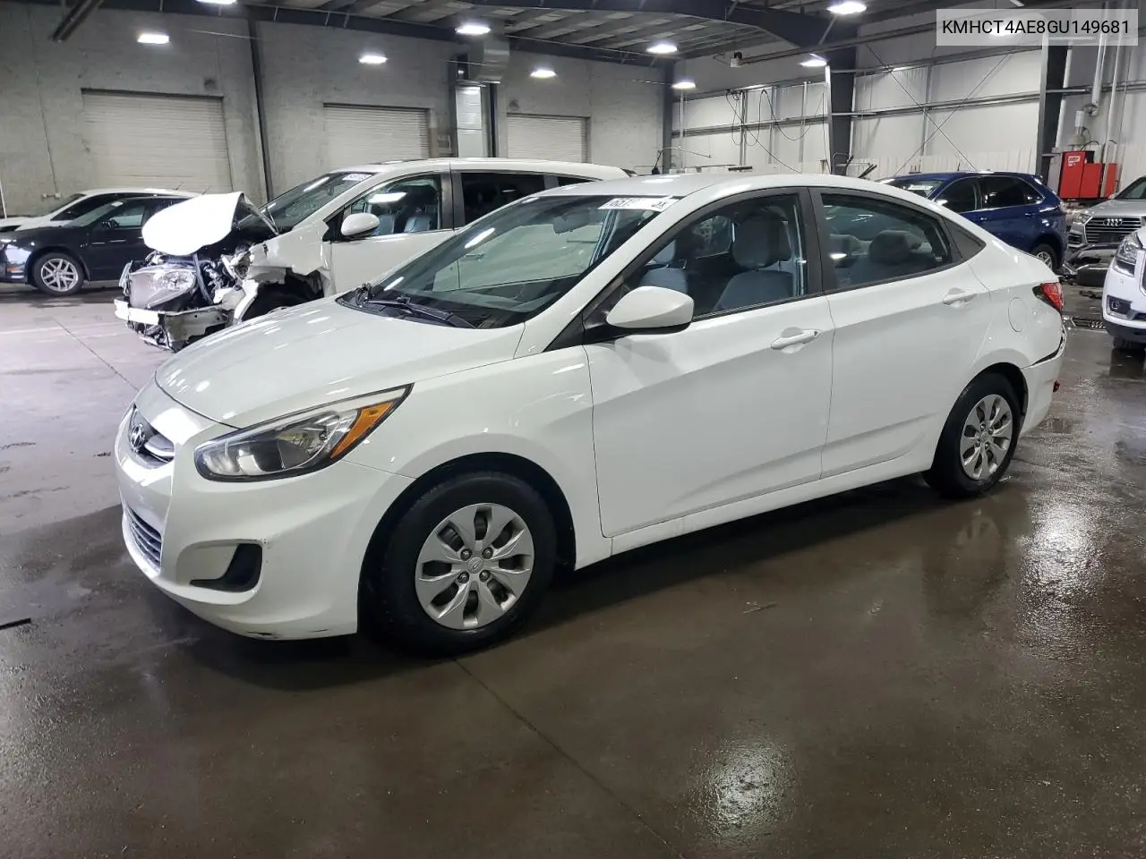 2016 Hyundai Accent Se VIN: KMHCT4AE8GU149681 Lot: 65191705