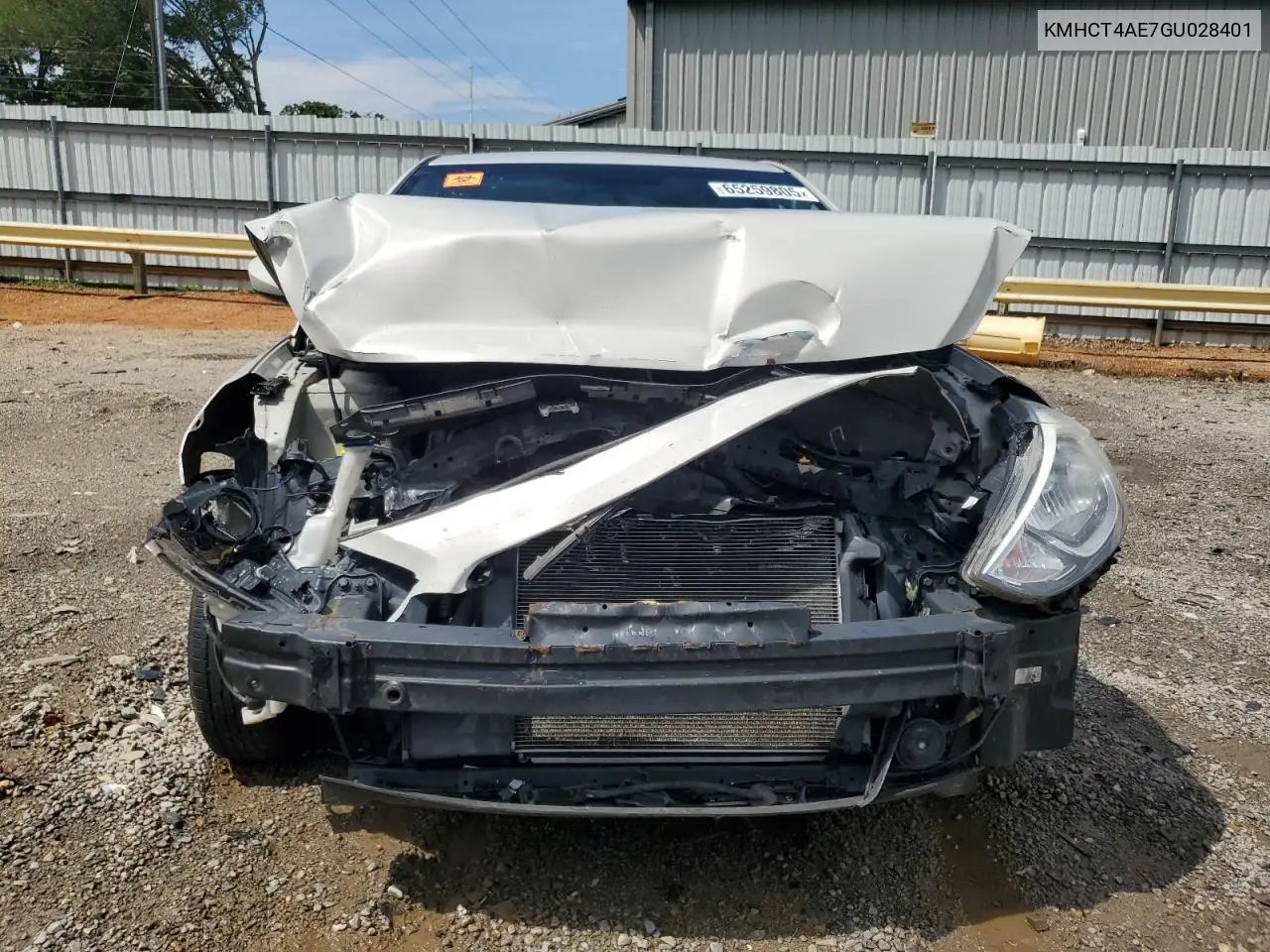 2016 Hyundai Accent Se VIN: KMHCT4AE7GU028401 Lot: 65259805