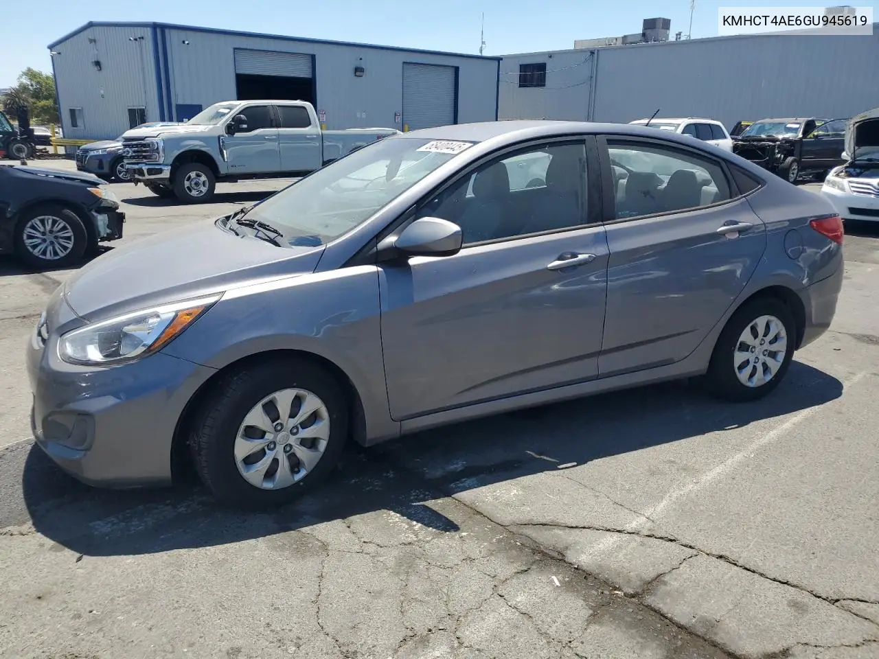 2016 Hyundai Accent Se VIN: KMHCT4AE6GU945619 Lot: 65400445