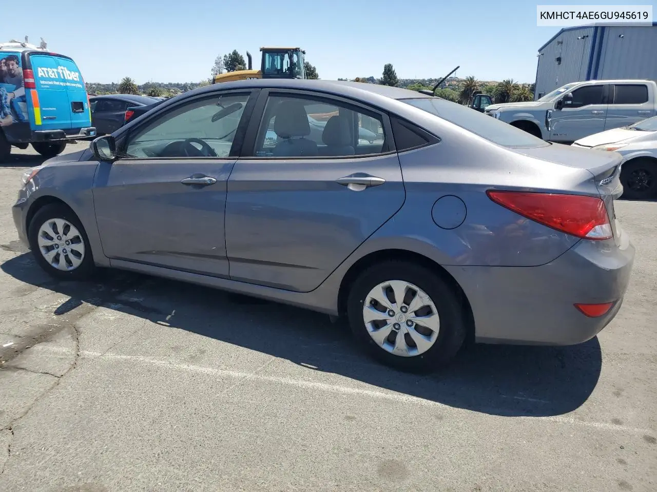 2016 Hyundai Accent Se VIN: KMHCT4AE6GU945619 Lot: 65400445