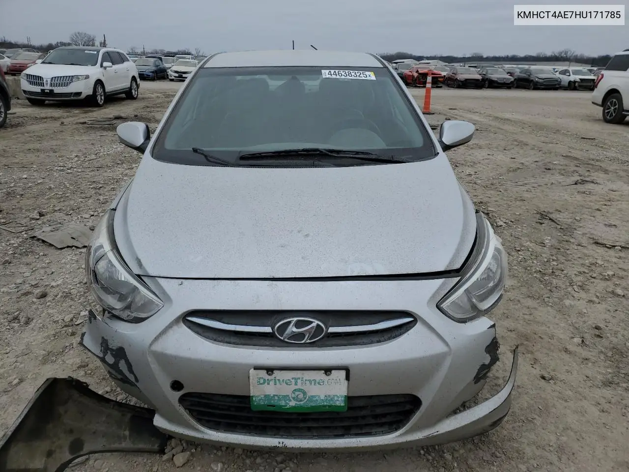 2017 Hyundai Accent Se VIN: KMHCT4AE7HU171785 Lot: 44638325