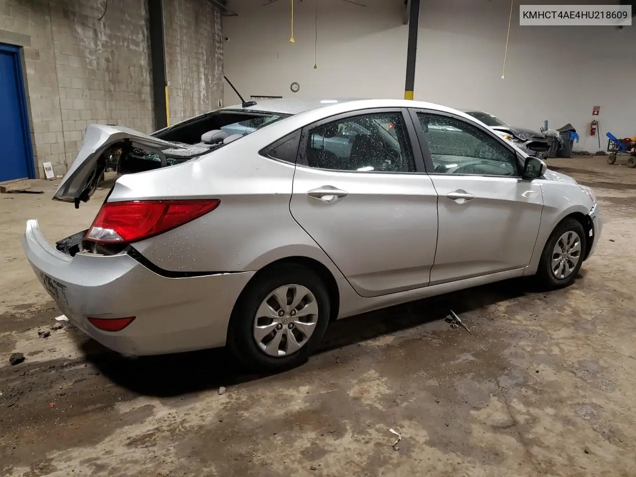 2017 Hyundai Accent Se VIN: KMHCT4AE4HU218609 Lot: 56355905