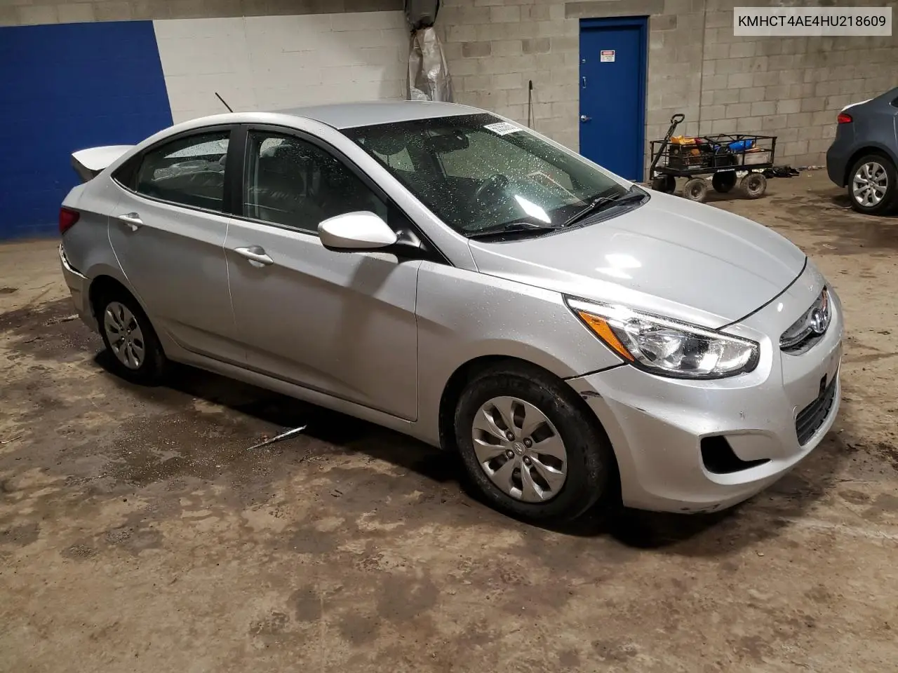 2017 Hyundai Accent Se VIN: KMHCT4AE4HU218609 Lot: 56355905