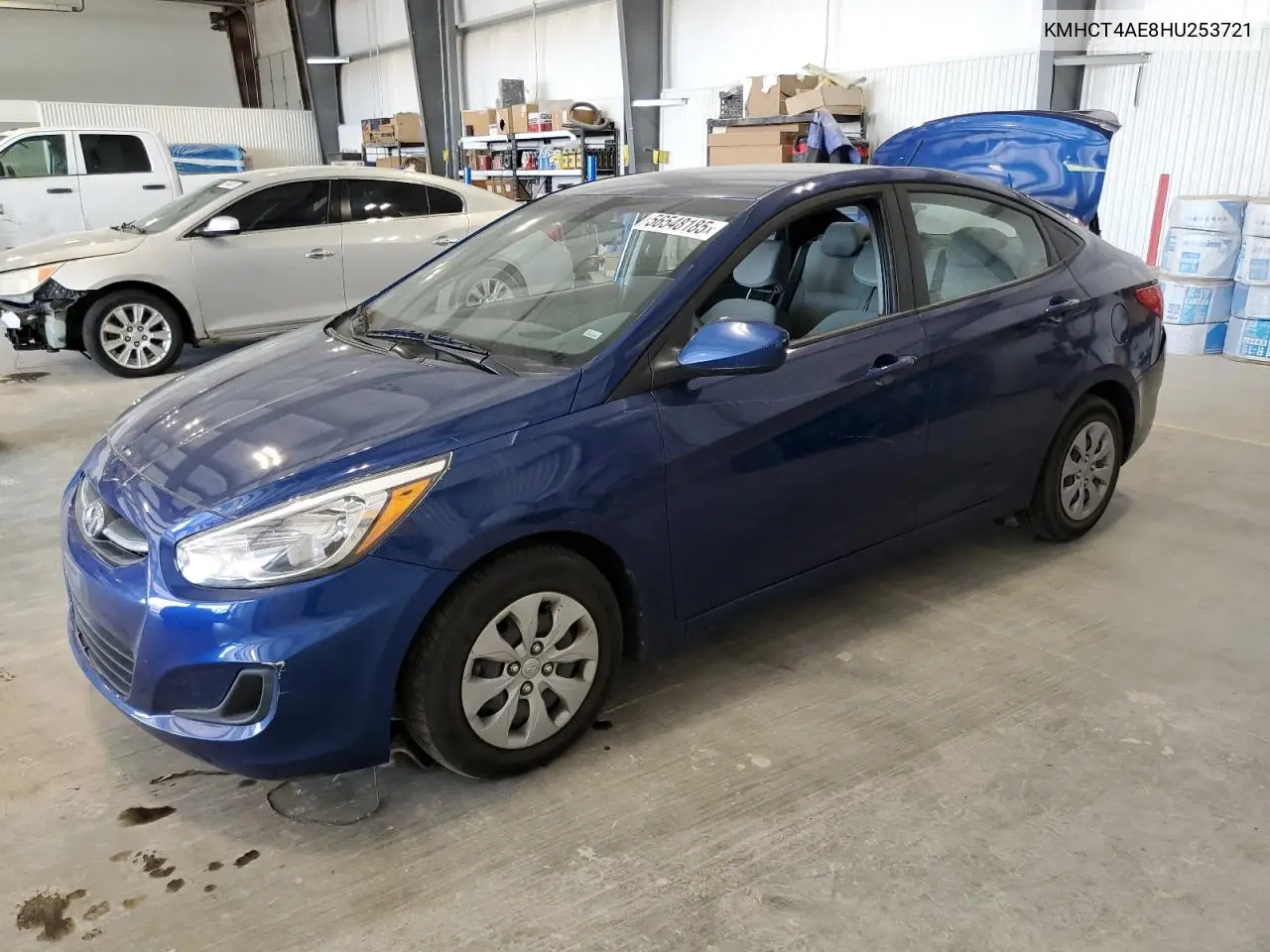 2017 Hyundai Accent Se VIN: KMHCT4AE8HU253721 Lot: 56548185