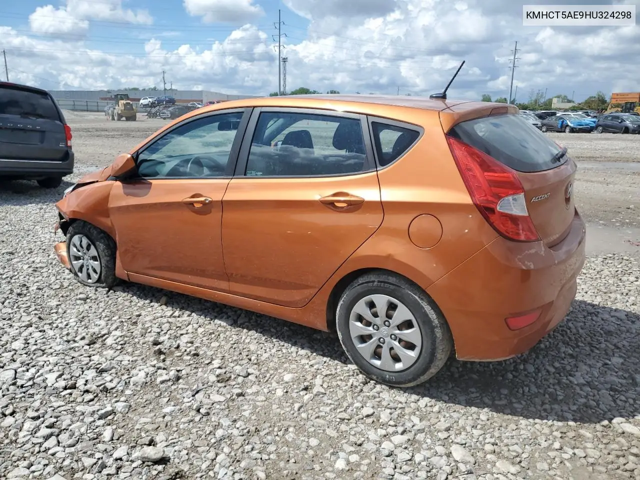 2017 Hyundai Accent Se VIN: KMHCT5AE9HU324298 Lot: 56727145