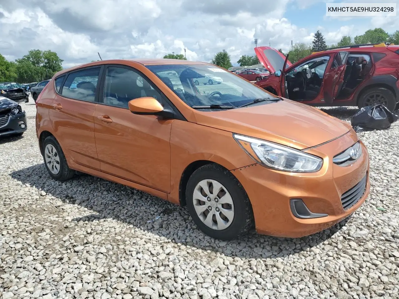 2017 Hyundai Accent Se VIN: KMHCT5AE9HU324298 Lot: 56727145