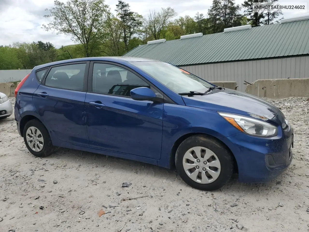 2017 Hyundai Accent Se VIN: KMHCT5AE8HU324602 Lot: 56875435