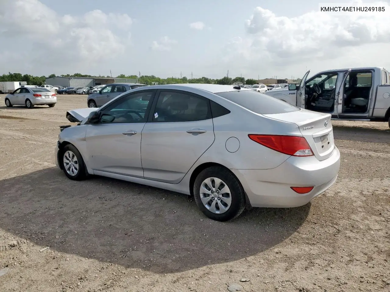 2017 Hyundai Accent Se VIN: KMHCT4AE1HU249185 Lot: 62963405