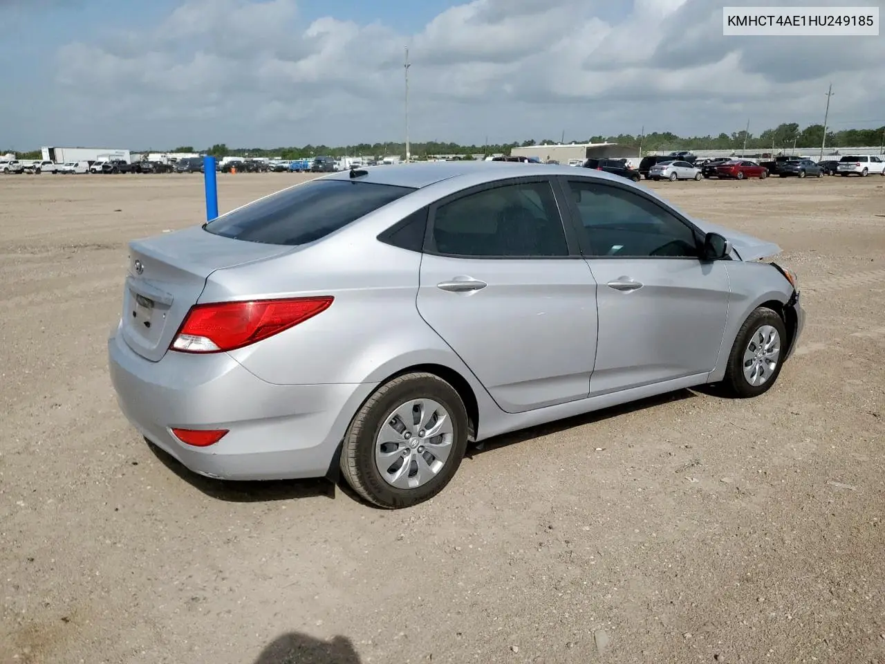 2017 Hyundai Accent Se VIN: KMHCT4AE1HU249185 Lot: 62963405