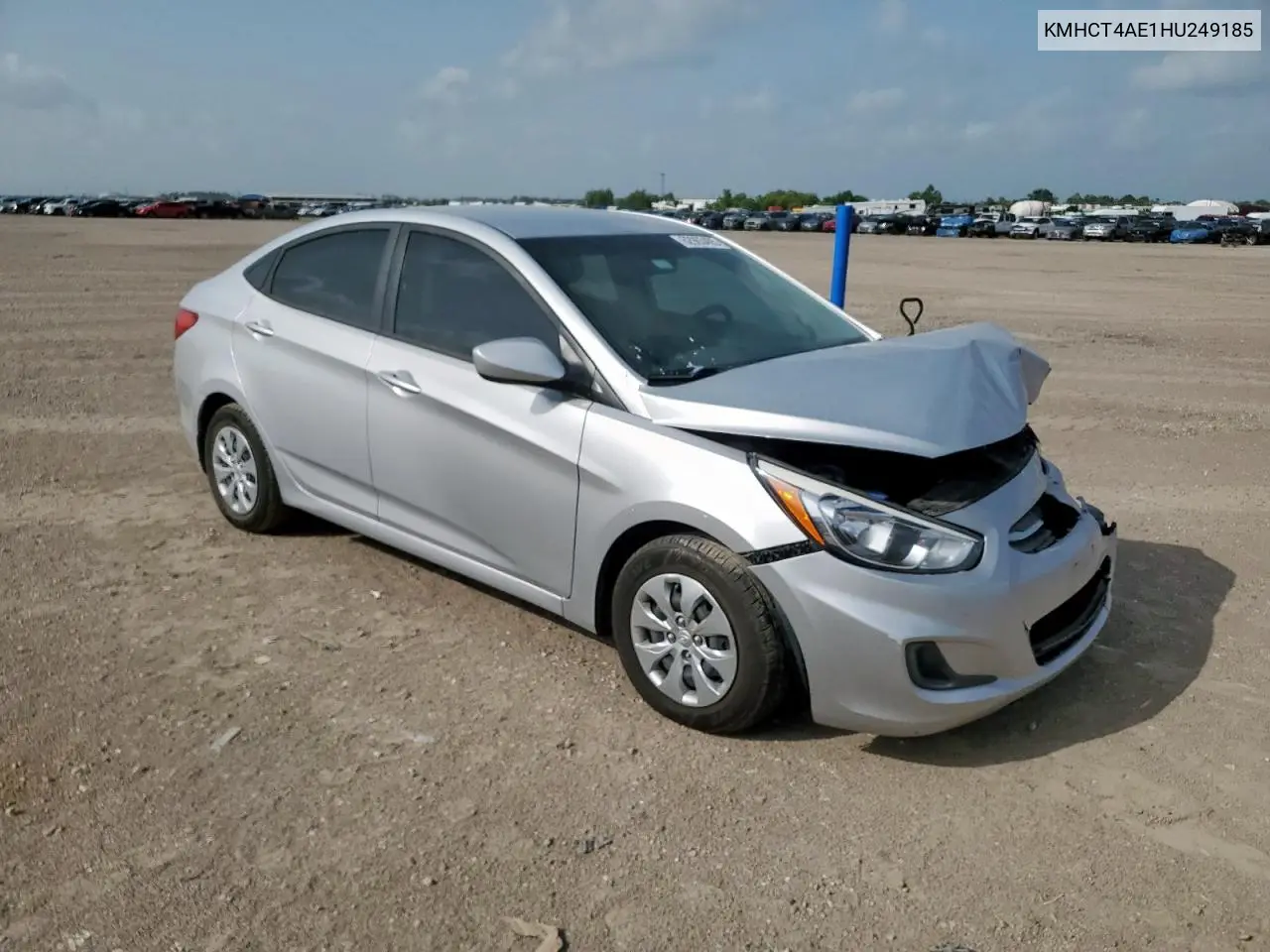 2017 Hyundai Accent Se VIN: KMHCT4AE1HU249185 Lot: 62963405
