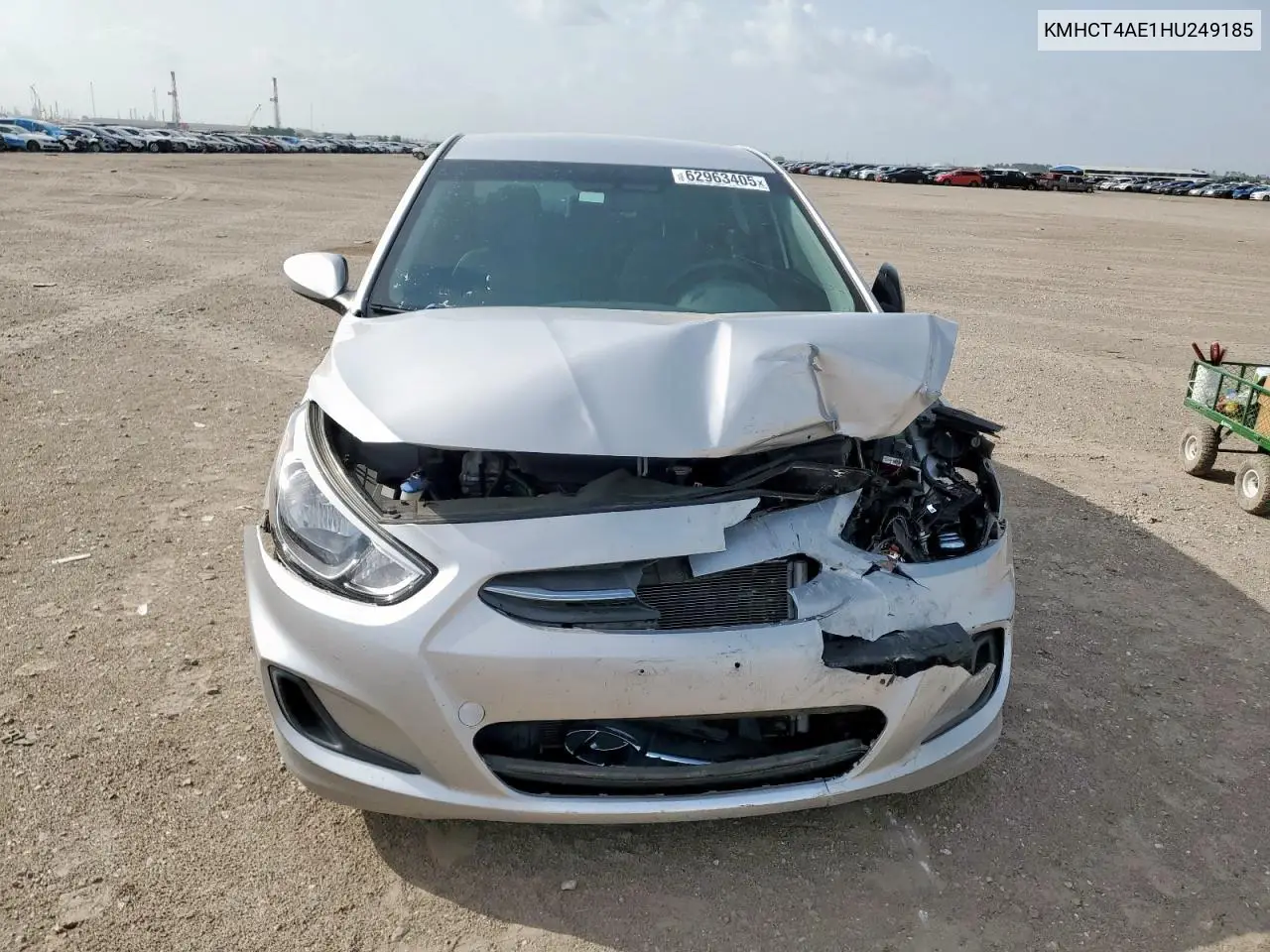 2017 Hyundai Accent Se VIN: KMHCT4AE1HU249185 Lot: 62963405