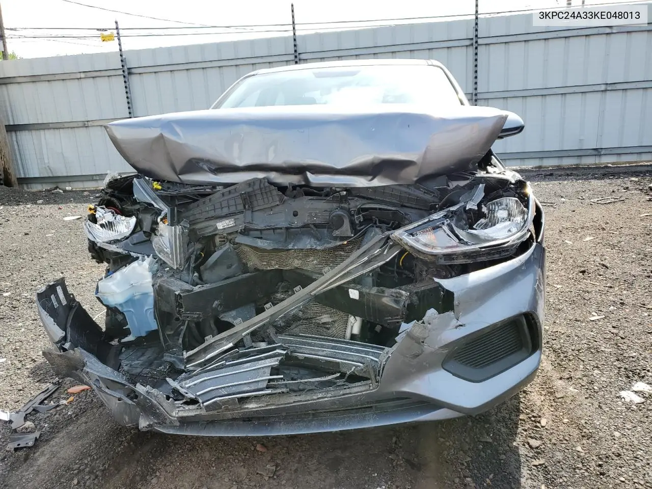 2019 Hyundai Accent Se VIN: 3KPC24A33KE048013 Lot: 56878705
