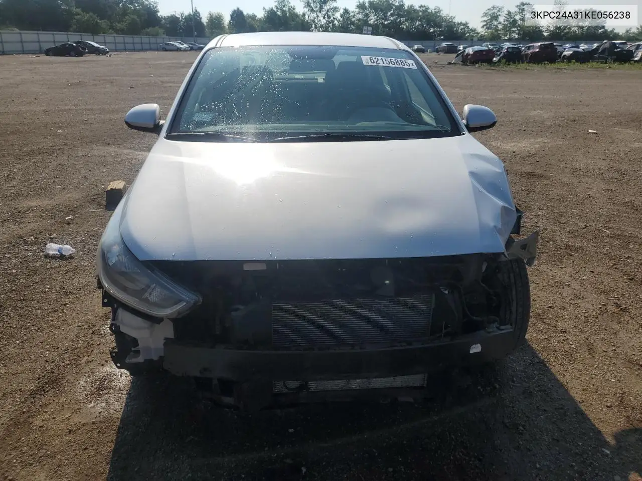 2019 Hyundai Accent Se VIN: 3KPC24A31KE056238 Lot: 62156885