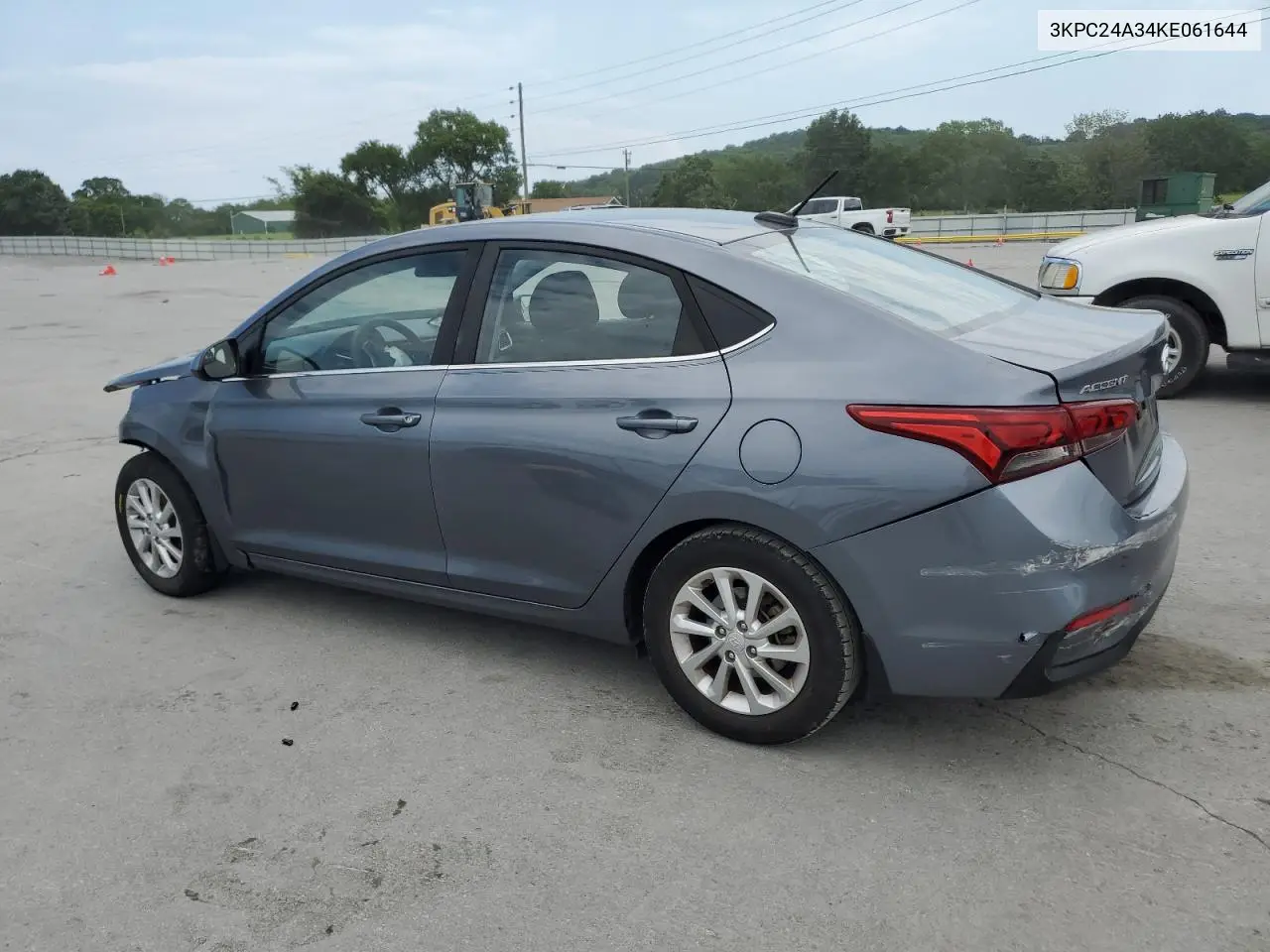 2019 Hyundai Accent Se VIN: 3KPC24A34KE061644 Lot: 62184665