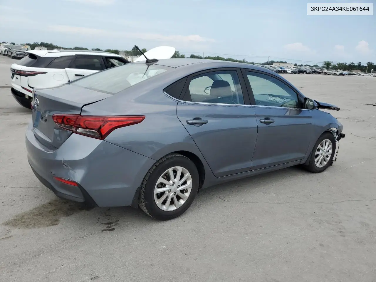 2019 Hyundai Accent Se VIN: 3KPC24A34KE061644 Lot: 62184665