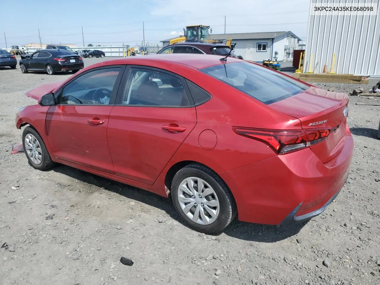 2019 Hyundai Accent Se VIN: 3KPC24A35KE068098 Lot: 62416785