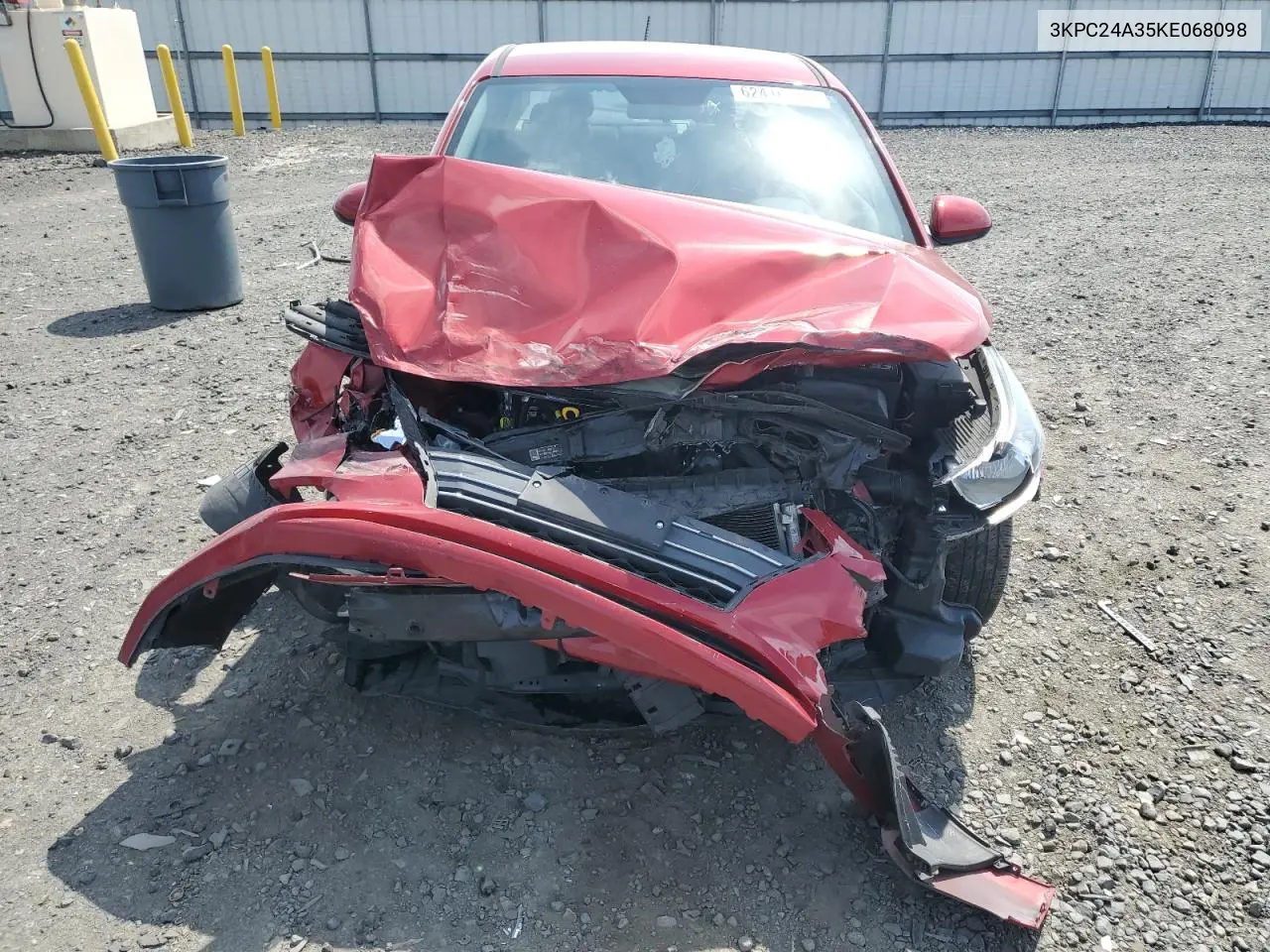 2019 Hyundai Accent Se VIN: 3KPC24A35KE068098 Lot: 62416785