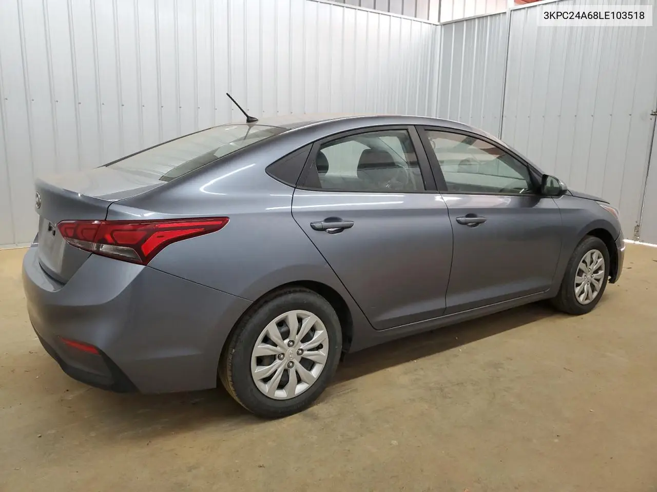 2020 Hyundai Accent Se VIN: 3KPC24A68LE103518 Lot: 49396615