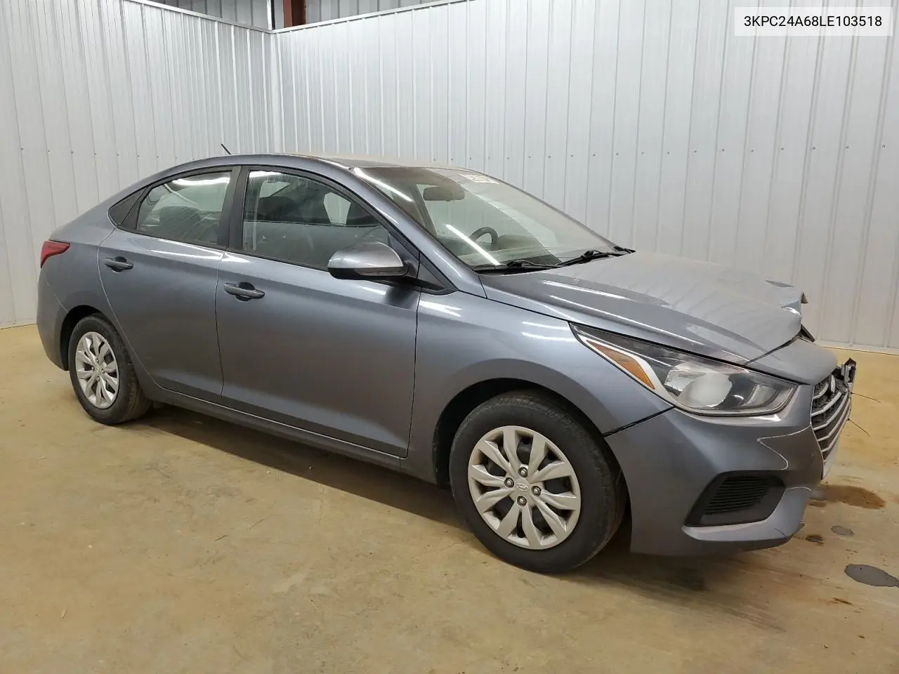 2020 Hyundai Accent Se VIN: 3KPC24A68LE103518 Lot: 49396615