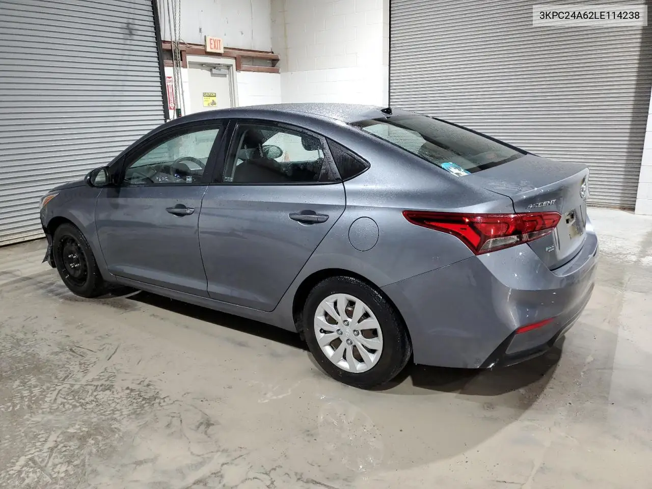 2020 Hyundai Accent Se VIN: 3KPC24A62LE114238 Lot: 57114505