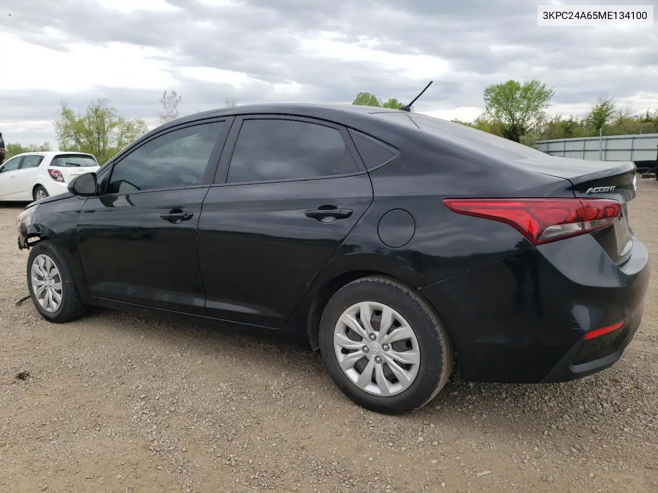 2021 Hyundai Accent Se VIN: 3KPC24A65ME134100 Lot: 56774905