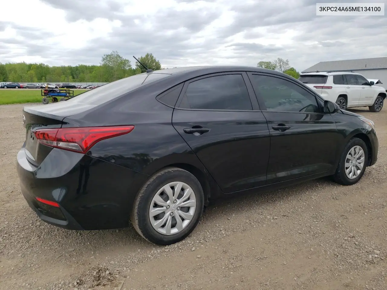 2021 Hyundai Accent Se VIN: 3KPC24A65ME134100 Lot: 56774905