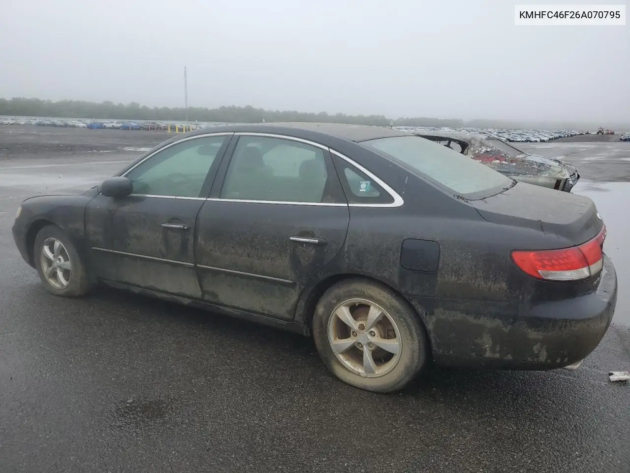 2006 Hyundai Azera Se VIN: KMHFC46F26A070795 Lot: 58563165
