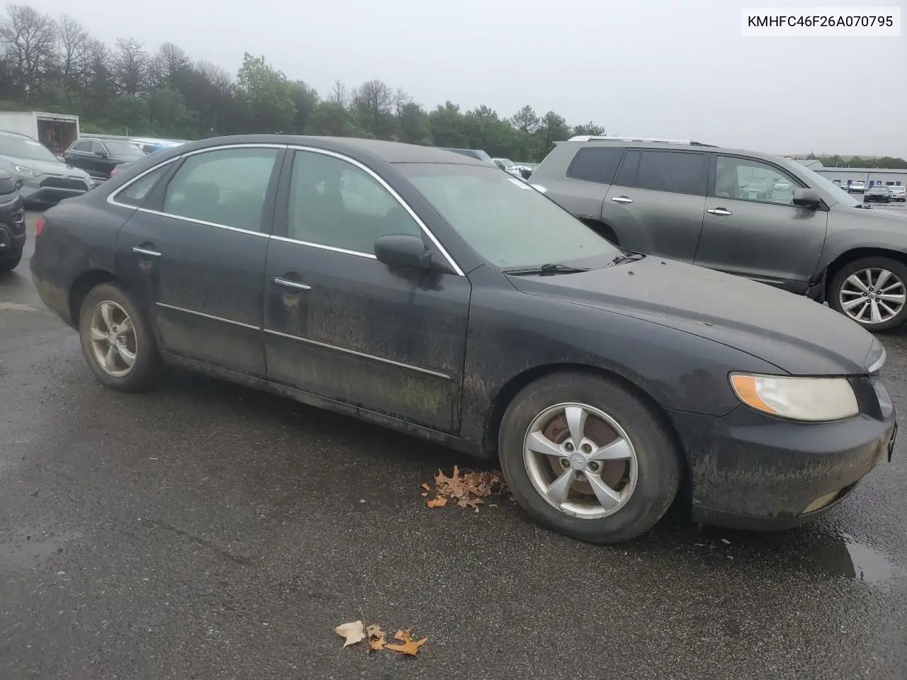 2006 Hyundai Azera Se VIN: KMHFC46F26A070795 Lot: 58563165
